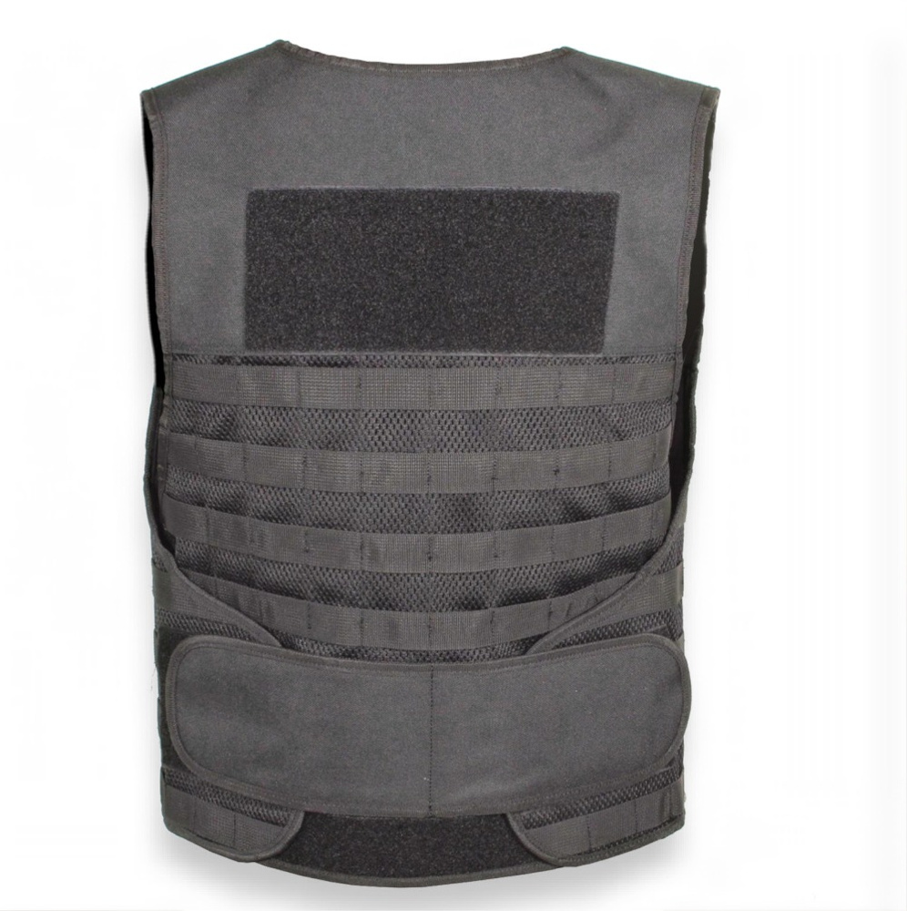 Protec Black modular Tactical MOLLE Vest - Police Supplies