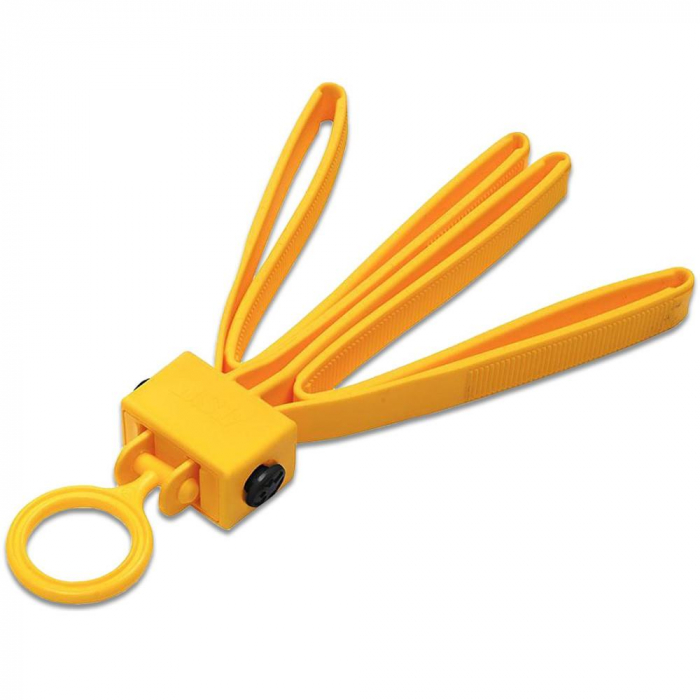 ASP Yellow Tri-fold restraints - 10 Pack