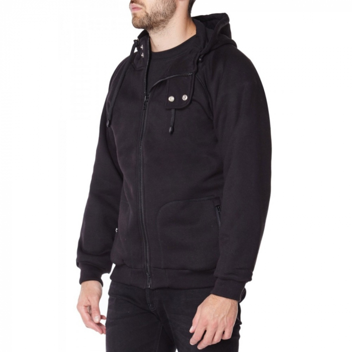 Bladerunner Black Anti-Slash Hoodie with Cut Resistant Lining