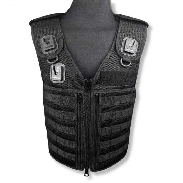 Protec Black Molle Tactical Vest