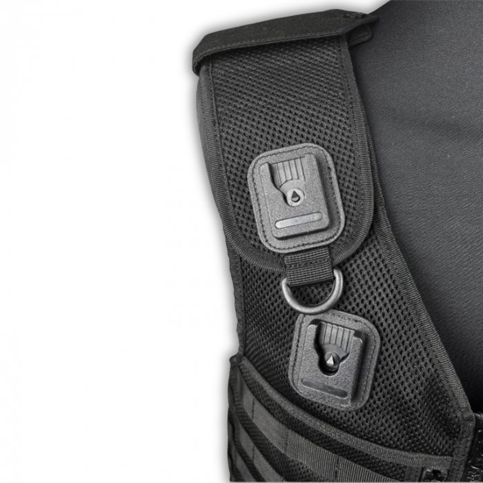 Protec Black Molle Tactical Vest