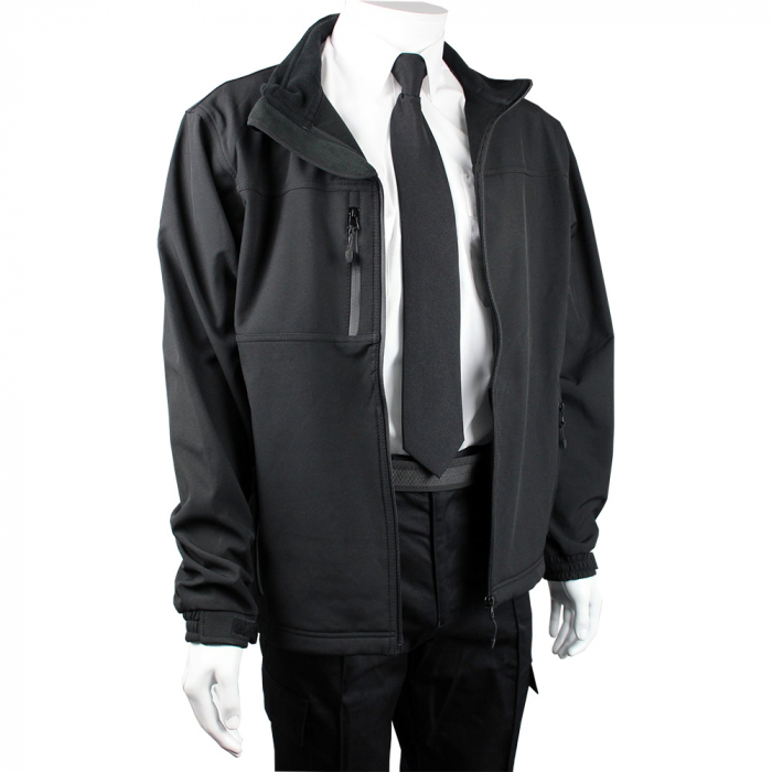 Soft shell police jacket store