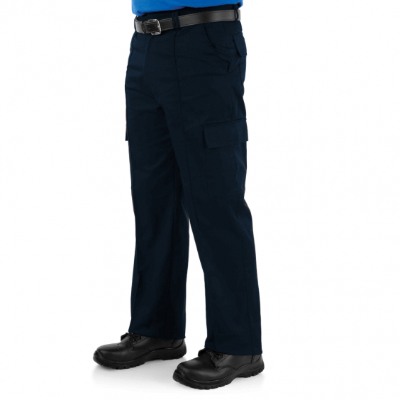 CORE STAT Men's Law Enforcement Pants – Class B Cargo Pocket, Stretch Polyester-Spandex, Unhemmed | Police, EMS, Security Duty Uniform