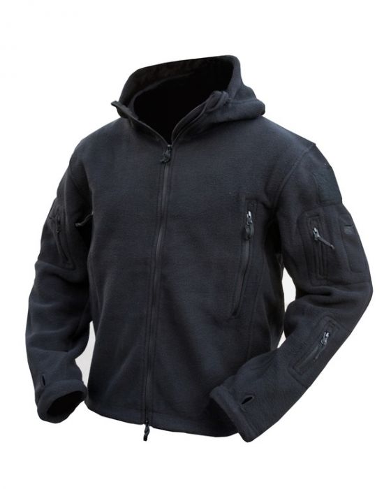 Kombat UK black Recon Tactical Fleece - Police Supplies