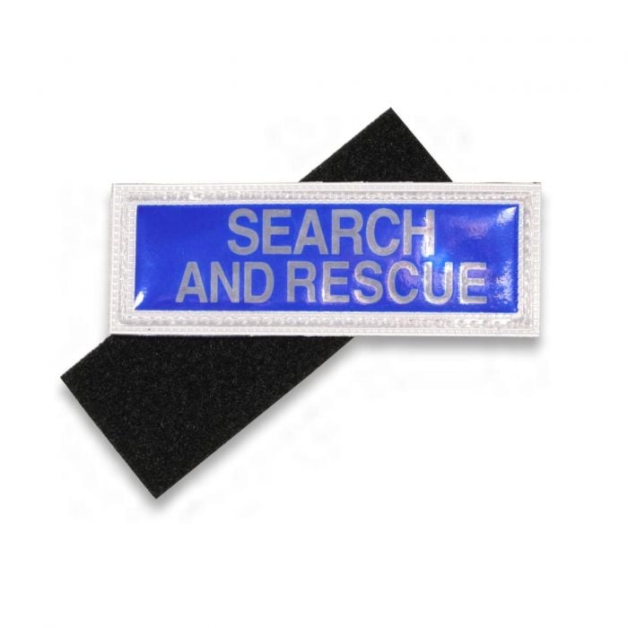 Search and Rescue  Badge Small Velcro backed