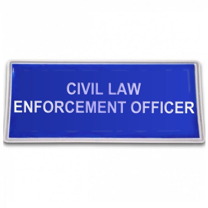 Civil Law Enforcement Badge Large