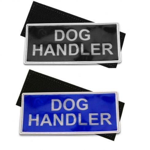 Dog Handler Velcro Badge Large