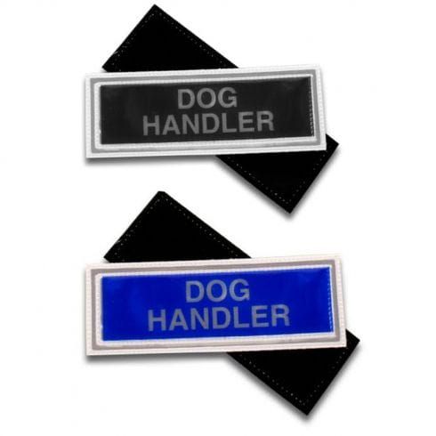 Dog Handler Velcro Badge Small