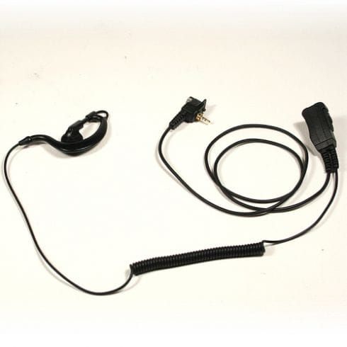 Motorola PTT System With G Shape Earpice + Mic