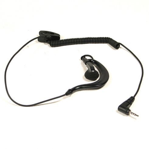 Sepura Listen Only G Shape Radio Earpiece Push Fit