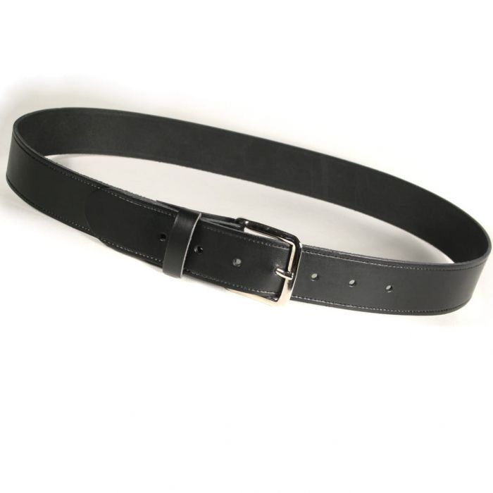 1 1/2 inch  Leather belt with Chrome buckle