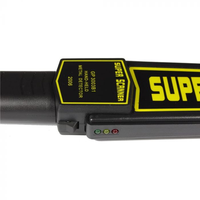 DETECTOR DE METAL - Super Scanner - Police Tactical Equipment