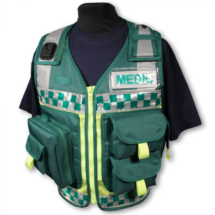 Source Unisex warning safety reflective paramedic vest on m.alibaba.com