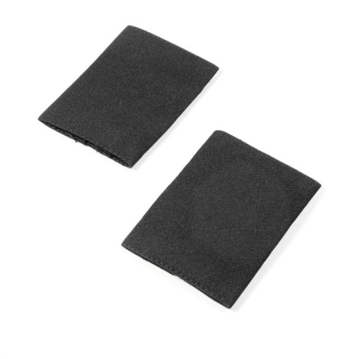 Protec plain black uniform slider epaulettes