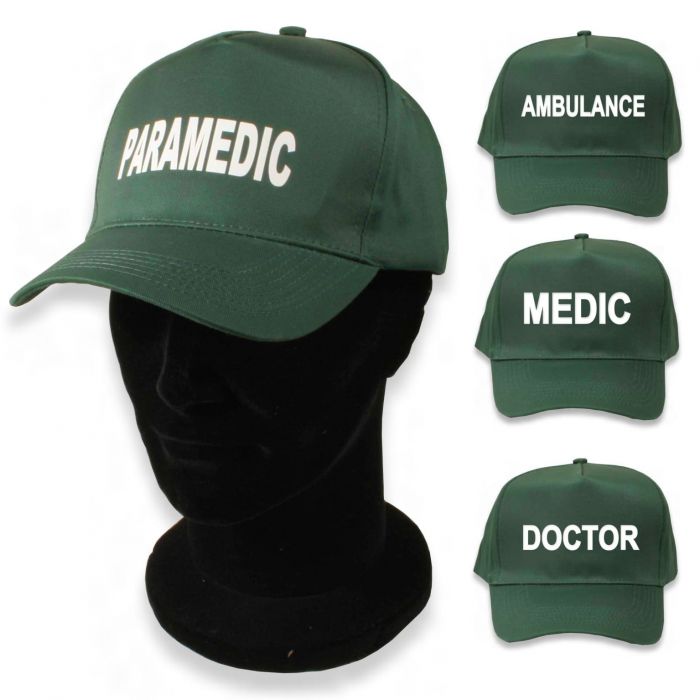 Green Medic - Paramedic Baseball Cap