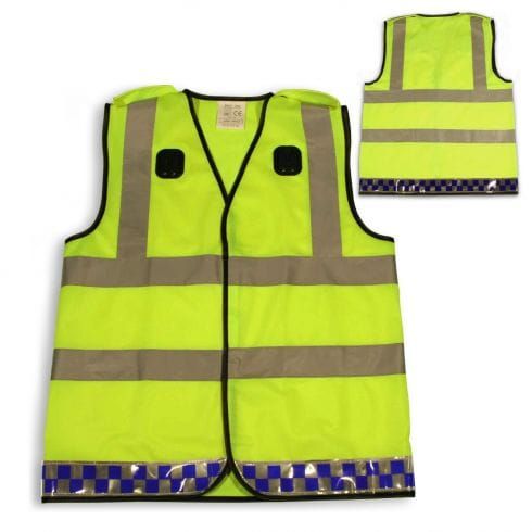 Hi-Vis Class 2 Tabard with Badge Holder
