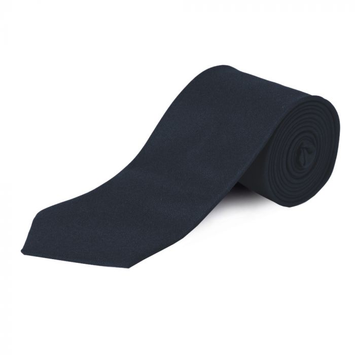 Navy Clip On Tie