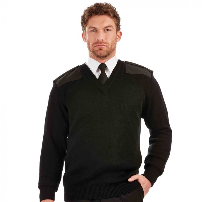 Black NATO Sweater / NATO Style Uniform Jumper