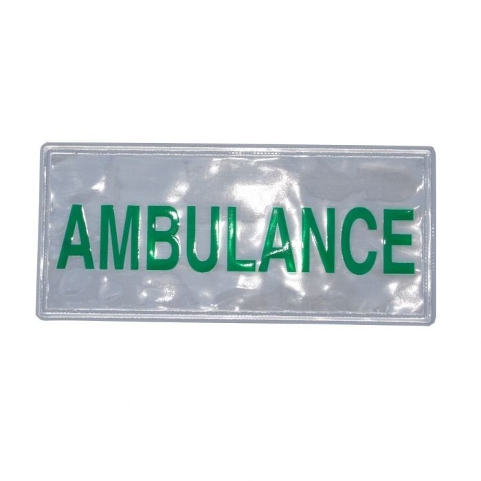 Reflective Ambulance Badge Large Police Supplies
