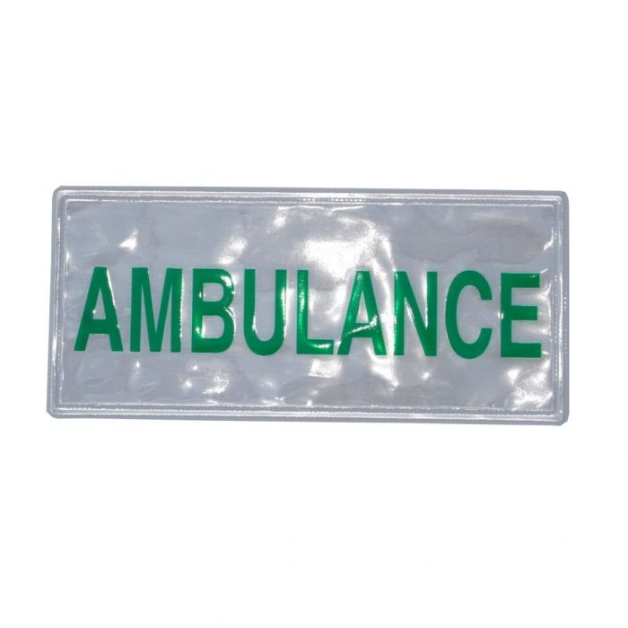 Reflective Ambulance Badge Large