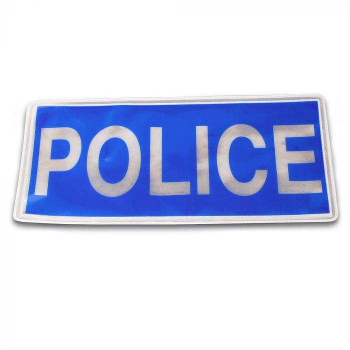 Police Badge Large Blue