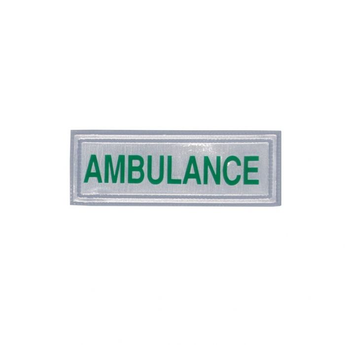 Reflective Ambulance Badge Small