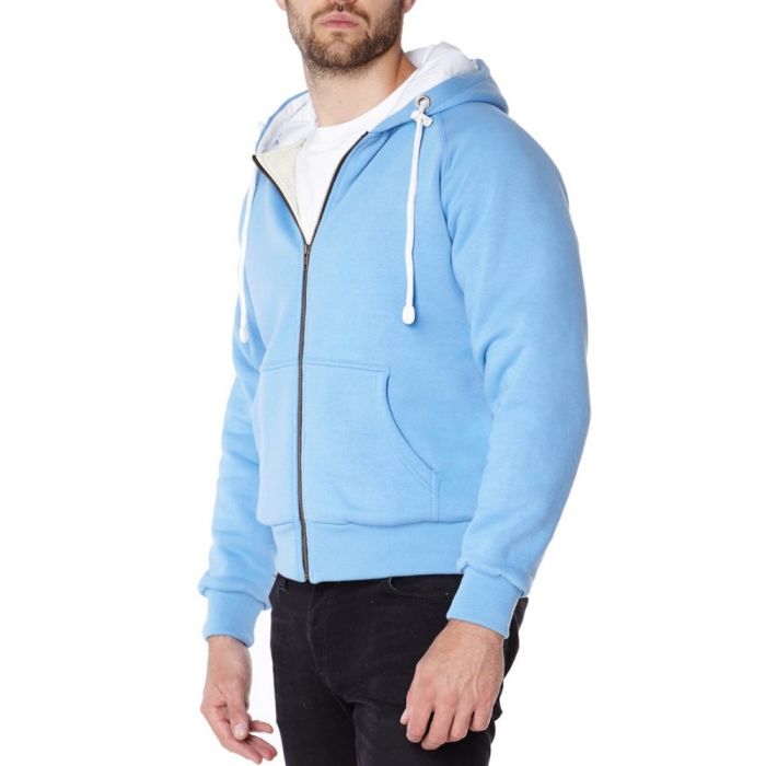 Bladerunner Blue Anti-Slash Hoodie with Cut Resistant Lining