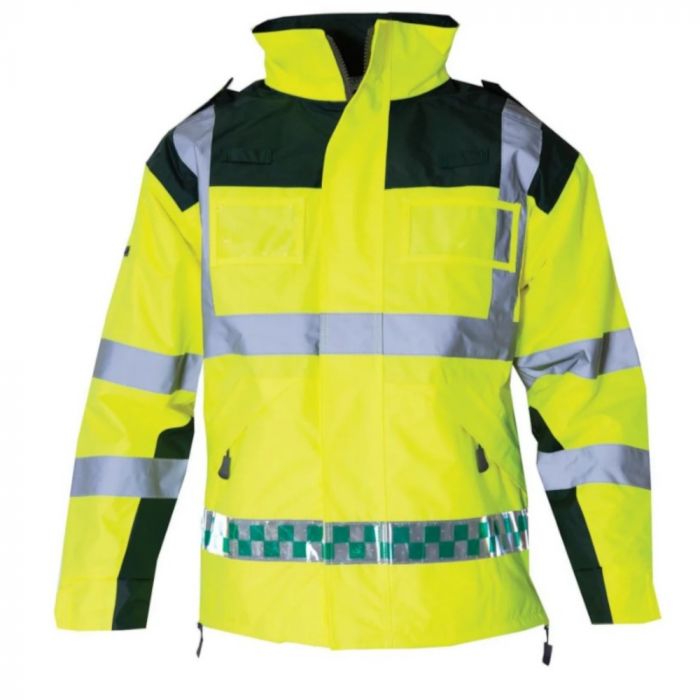 Hi Vis Ambulance Waterproof Bomber Jacket