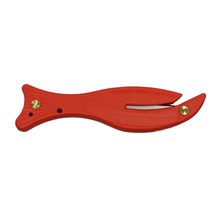 Metal Detectable Safety Knife with Enclosed Blade and Tape Cutter