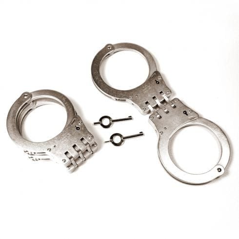 TCH Hinge Lightweight Aluminium Handcuffs
