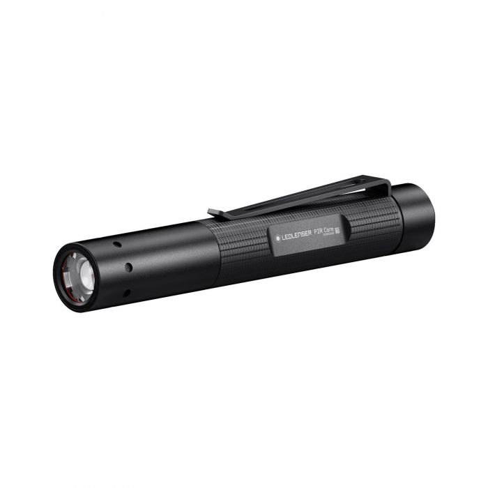 Led Lenser P2R Core 120 Lumen Rechargeable Pocket Torch Police
