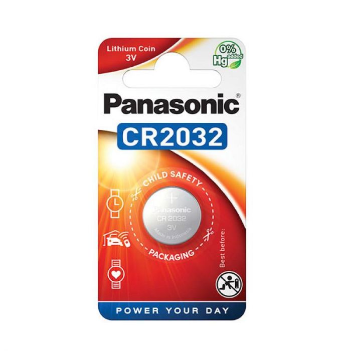 Panasonic Button Cell Battery CR2032