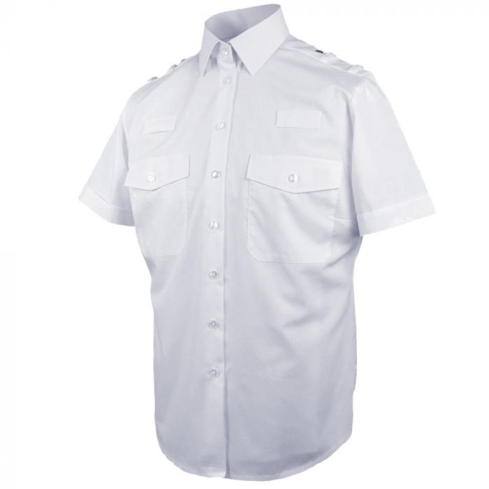 Male Police Style Uniform Shirt Short Sleeve - Police Supplies