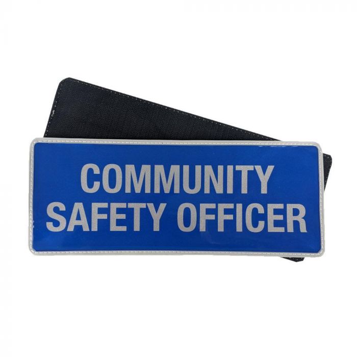 Large Velcro Community Safety Officer Badge