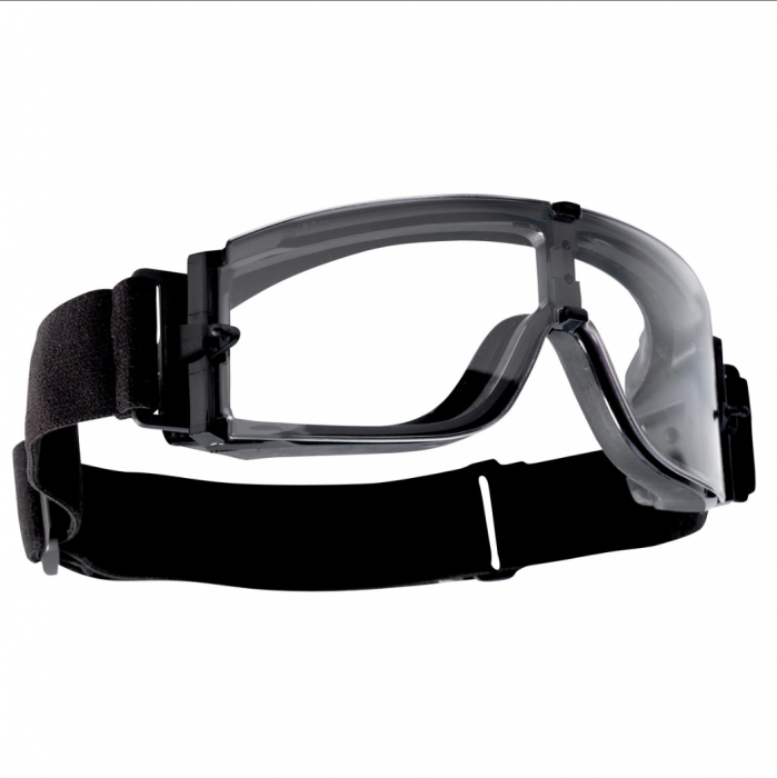 BOLLE X800 Ballistic Vented Tactical Safety Goggles, Clear Lens