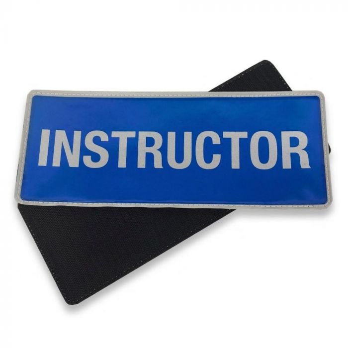 Large Velcro Reflective Instructor Badge