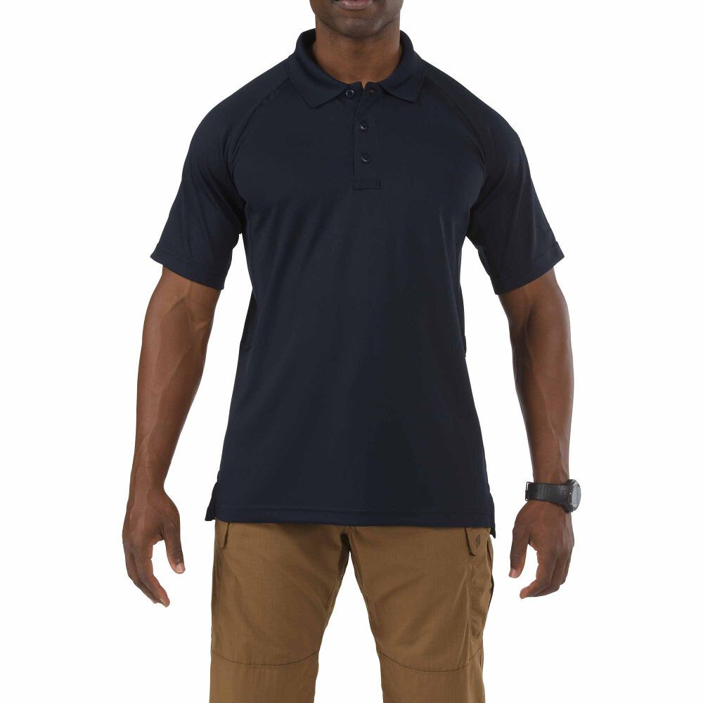5.11 Performance Polo Short Sleeves Dark Navy Police Supplies