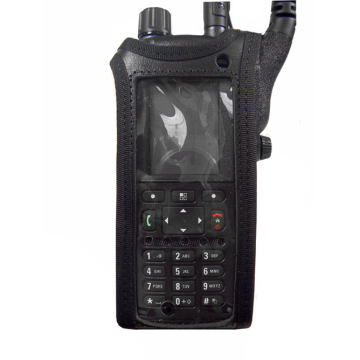 Klickfast Compatible Leather Radio Case for Motorola MTP6550