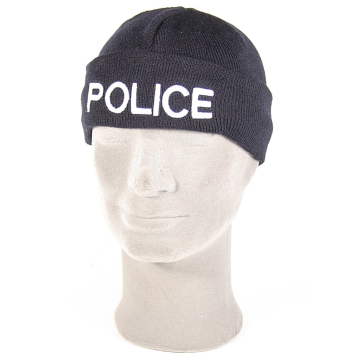 Police Watch Beanie Hat