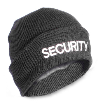 Knitted Security Beanie Hat
