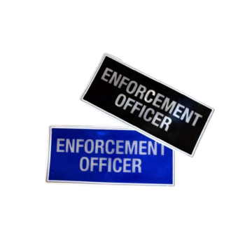 Small Velcro Enforcement Officer Badge