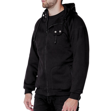 Bladerunner Black Anti-Slash Hoodie with Cut Resistant Lining