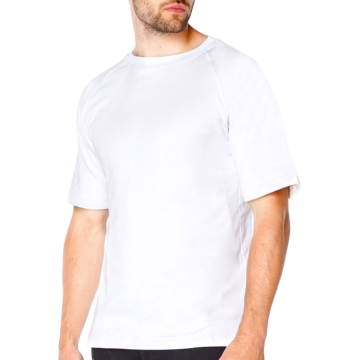 BladeRunner White Anti-Slash White Long Sleeve T-Shirt