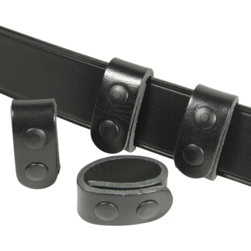 Protec Leather Duty Belt Keeps