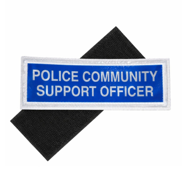 Velcro Small reflective Velcro PCSO badge