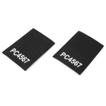 Protec Black Custom Printed Slider Epaulettes