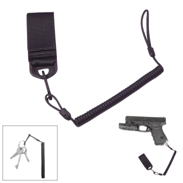 Protec Coiled Aramid Fibre Lanyard Belt Loop