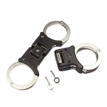 TCH 852 Dual Key Folding Rigid Handcuffs