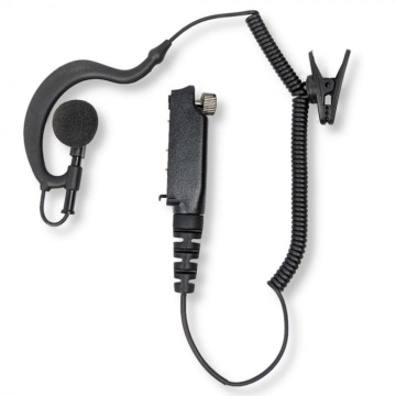 Listen Only G Shape Earpiece for Sepura STP8000