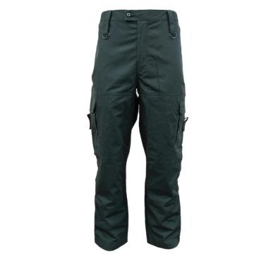 Mens Green Rip Stop Ambulance Cargo Trousers